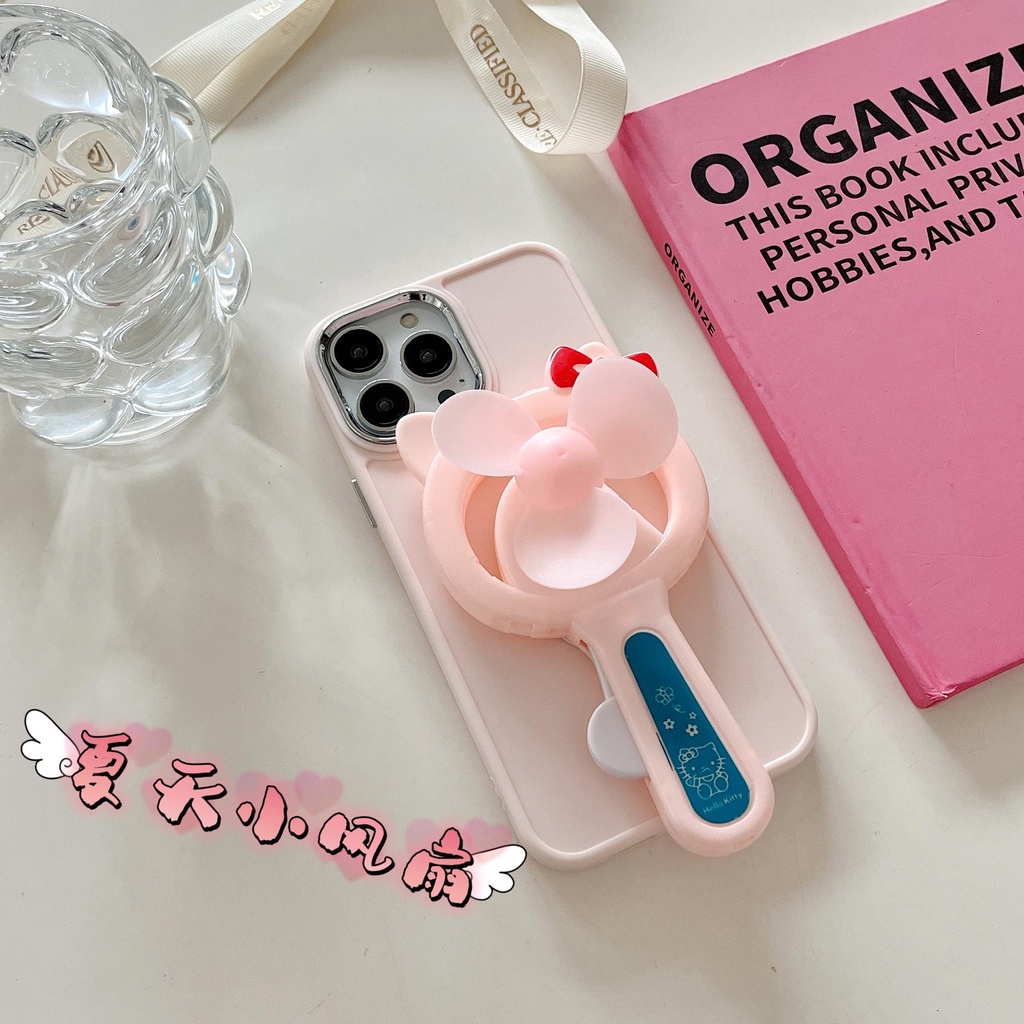Ốp Điện Thoại Silicon TPU Mềm Chống Rơi Có Vòng Đỡ Xoay 3D Dễ Thương Cho iPhone 11 13 12 14 Pro Max