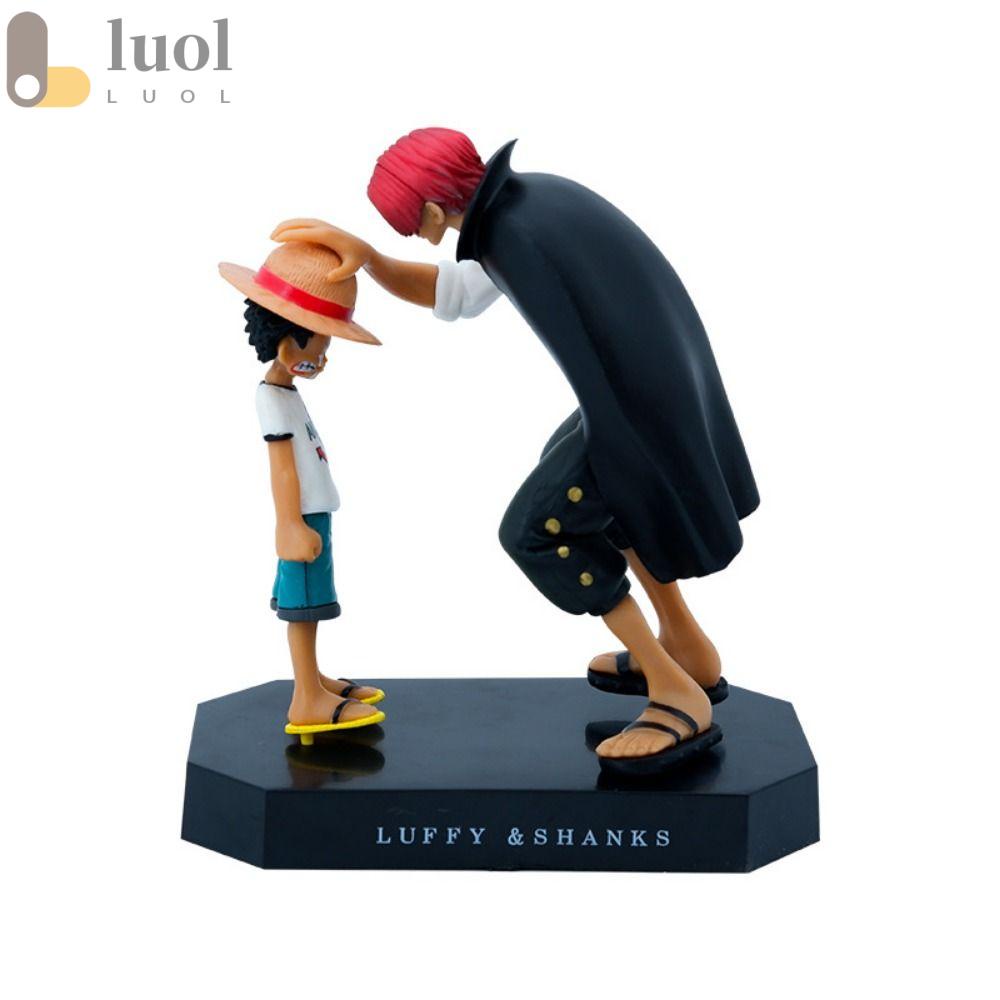 Mô Hình Nhân Vật Luffy Trong Phim Hoạt Hình One Piece Bằng PVC Kích Thước 18cm Dùng Trang Trí