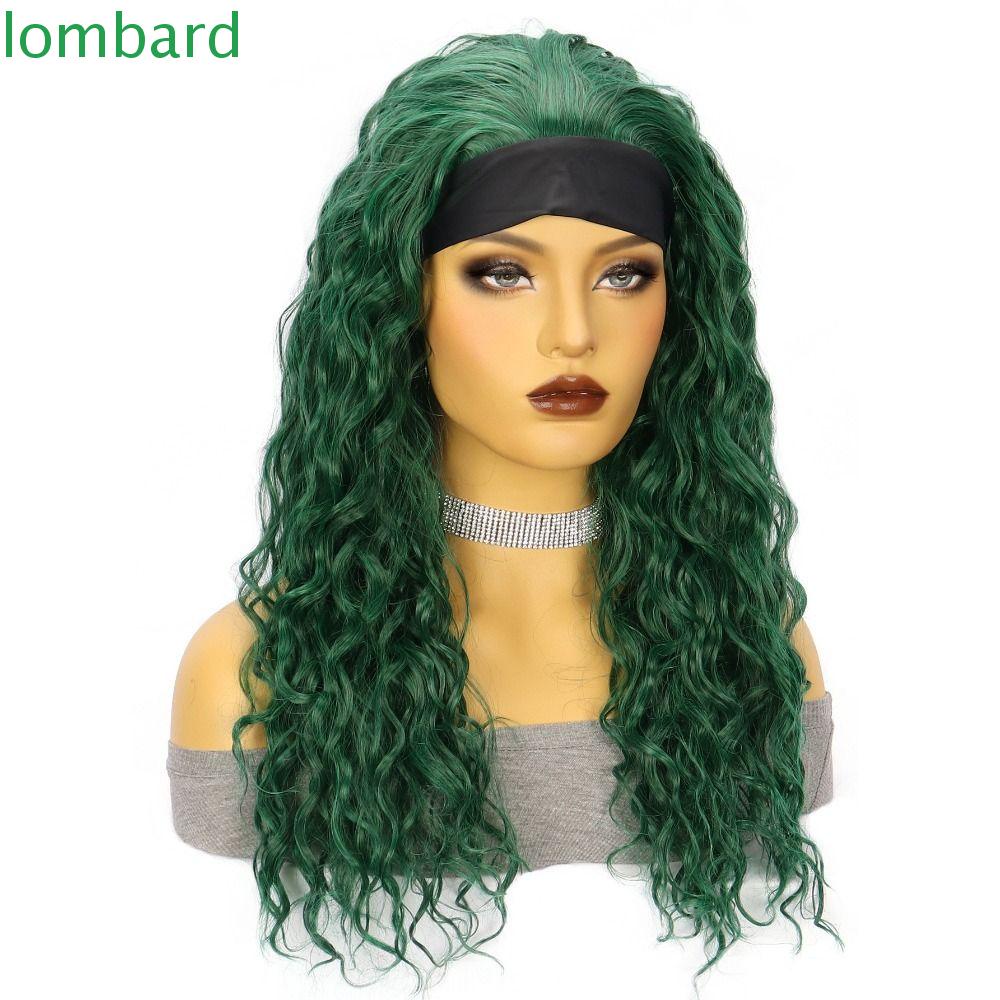 Băng Đô Giả Bằng Sợi Tổng Hợp Màu Tím Tự Nhiên Cách Nhiệt Dễ Phối Đồ Cho Nữ