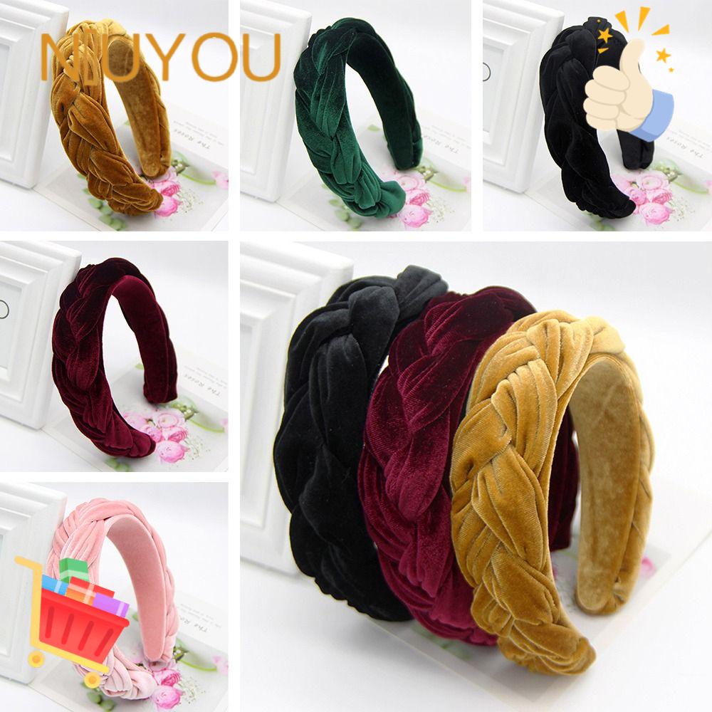 Băng Đô Cài Tóc Chất Nhung Mềm Mại Tiện Dụng