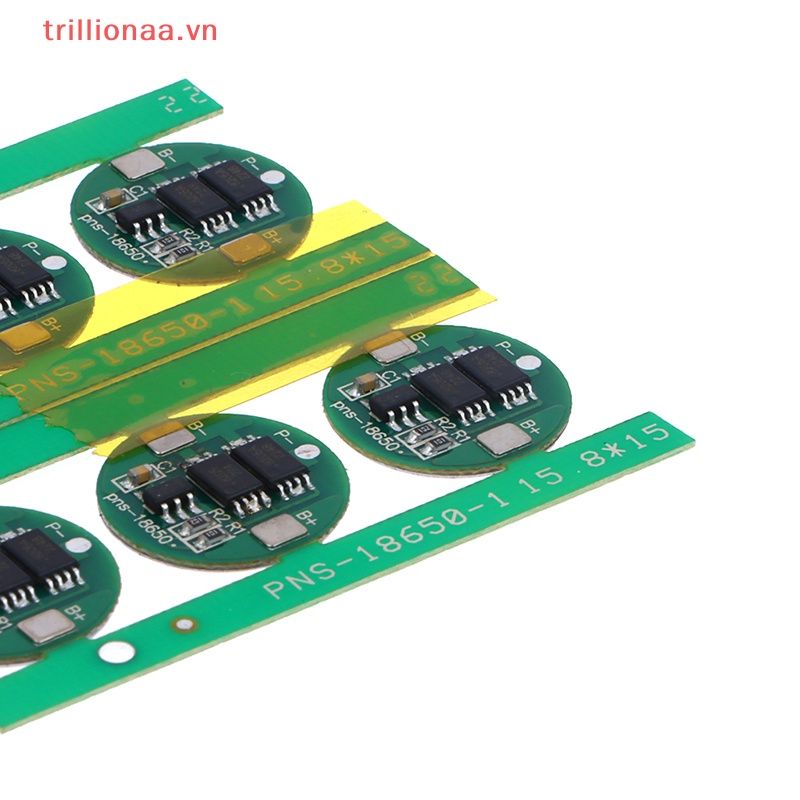 Bộ 10 Bảng Mạch Bảo Vệ Dòng Điện 3.7V 4A 18650