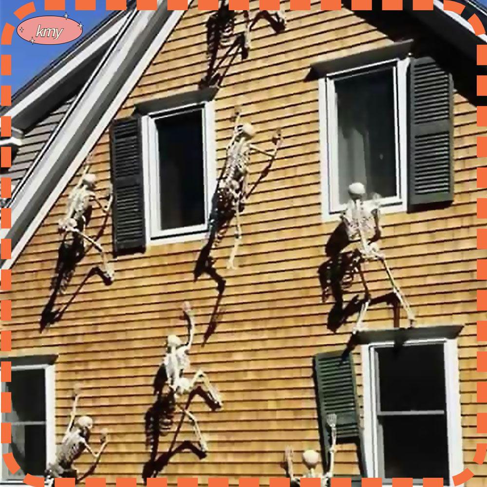 Mô hình xương người phát sáng trang trí Halloween