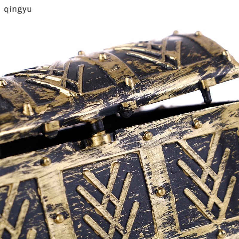 Bộ 2 Hộp Đựng Trang Sức Cướp Biển Mini Phong Cách Vintage