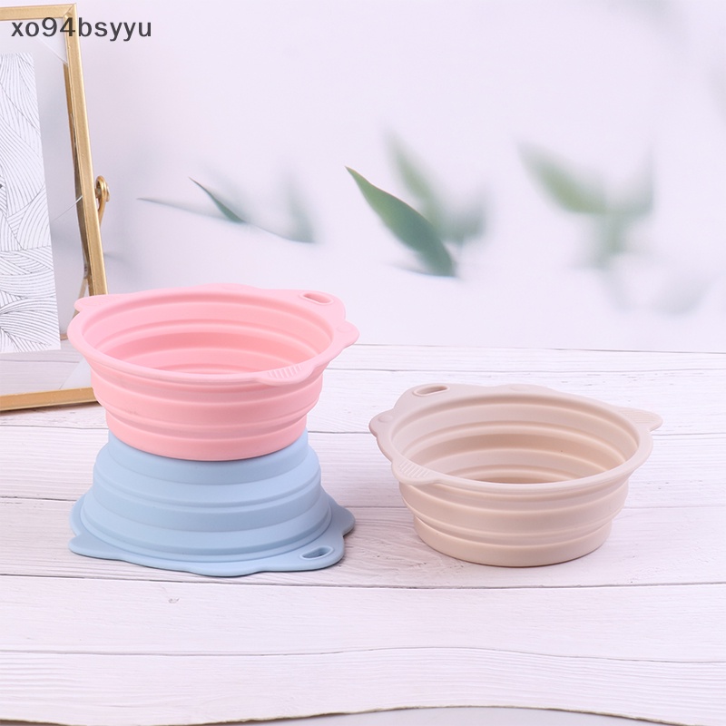 Tô Silicon Mềm Xo94Bsyu Đựng Cọ Trang Điểm Gấp Gọn Tiện Dụng