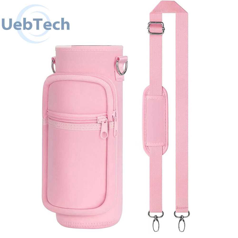 Túi Đựng Bình Nước 1000ML Bằng Cao Su Tổng Hợp Có Dây Đeo Vai Điều Chỉnh Đ