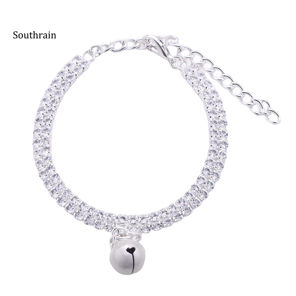 Vòng Cổ Đính Đá Sáng Bóng Thanh Lịch Dành Cho Thú Cưng