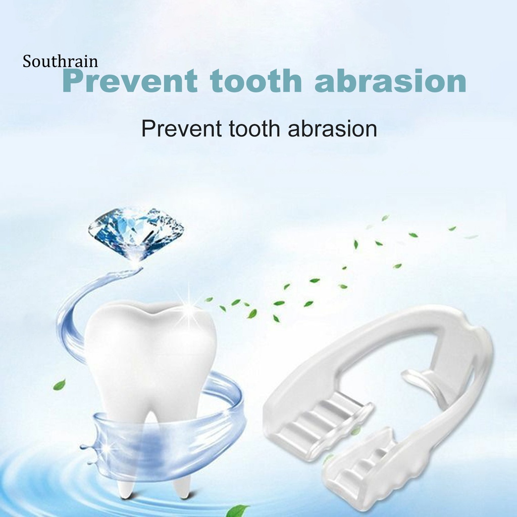 Dụng Cụ Bảo Vệ Răng Chống Ngáy Chất Liệu Mềm Co Giãn Tốt Tiện Dụng Cho Nam Và Nữ