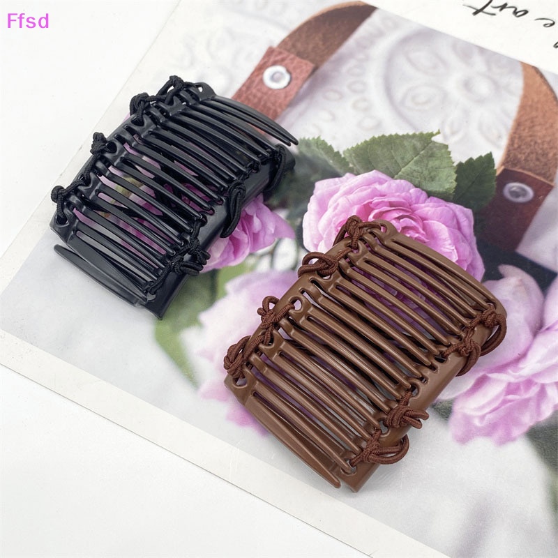 {Ffsd} Lược Cài Tóc Co Giãn Ma Thuật Sáng Tạo Cổ Điển Cho Nữ * Bán Chạy