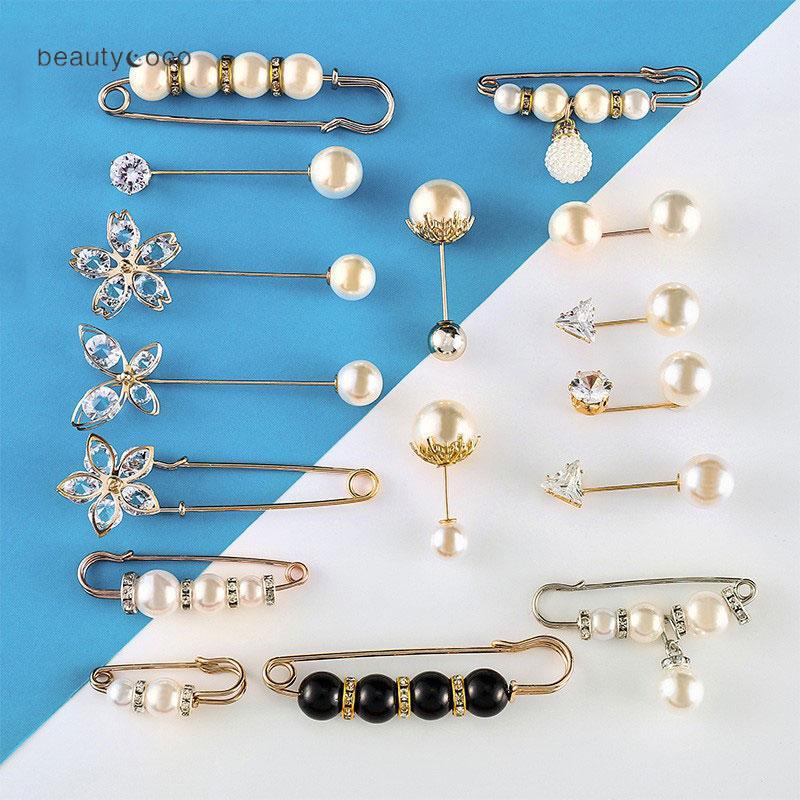 Beautycoco🍊Kẹp Cố Định Thắt Lưng, Ghim Siết Lưng Cài Thắt Lưng Trang Trí Quần Áo