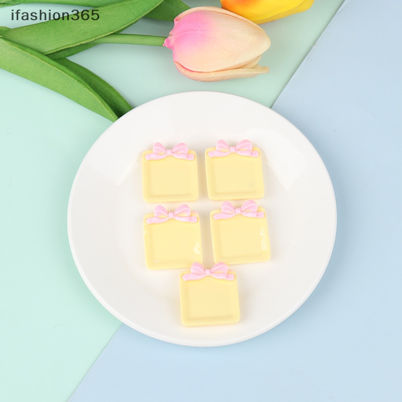 Set 5 Đĩa Đựng Món Tráng Miệng Mini Tỉ Lệ 1: 12 Dùng Trang Trí Nhà Búp Bê