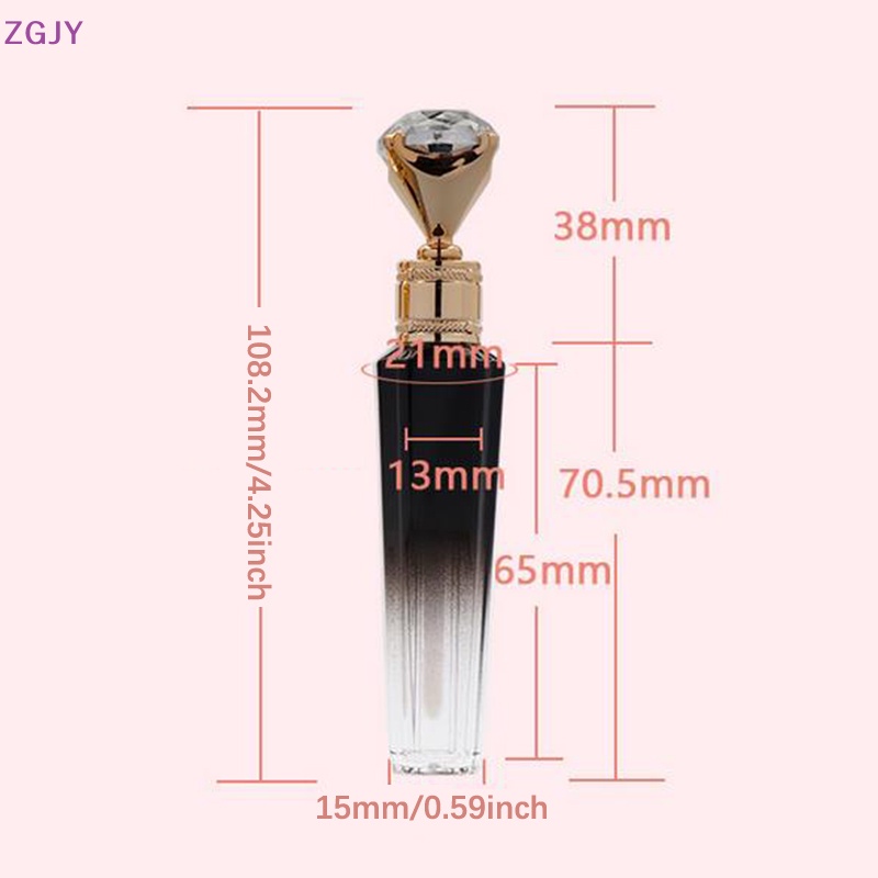 Lọ Rỗng Bằng Nhựa Dùng Đựng Son Môi DIY Có Thể Tái Sử Dụng Mới