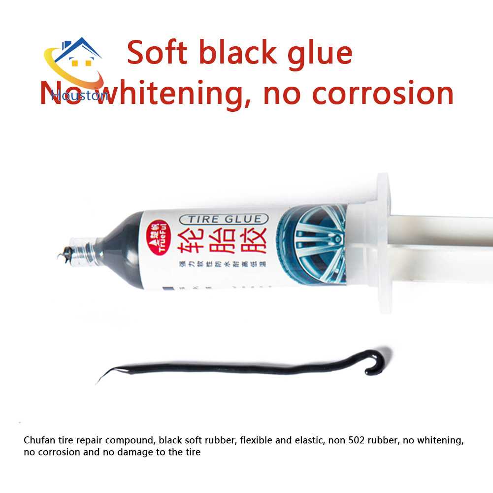 Keo Dán Cao Su Vá Lốp Xe Hơi / Mô Tô / Xe Máy 30ml Thông Dụng