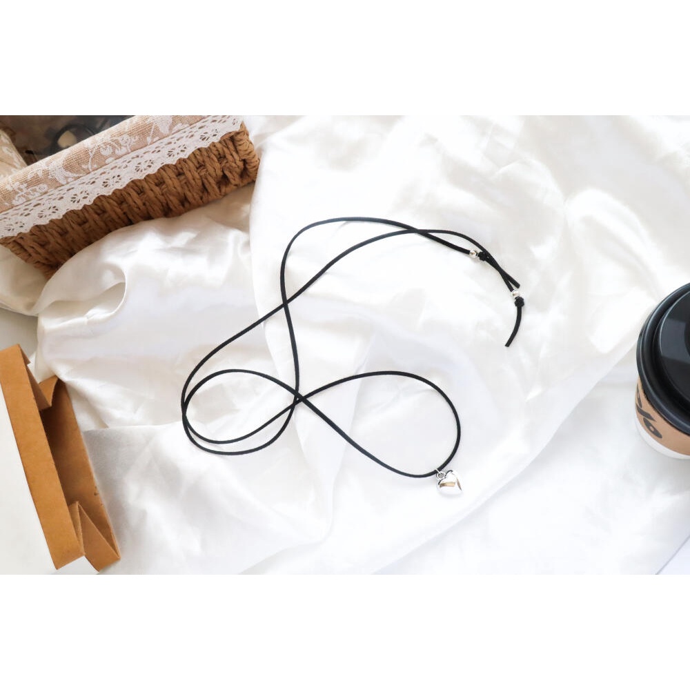 Vòng Cổ choker Mặt Trái Tim Ngọt Ngào Han Suxi