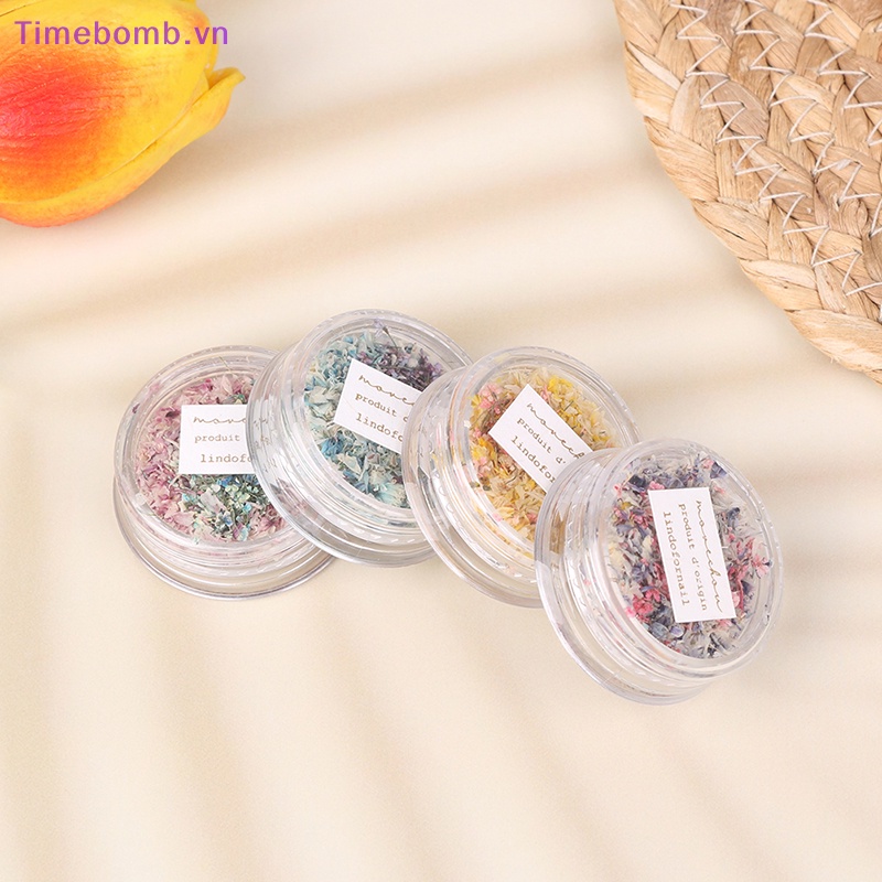 # Túi Đeo Chéo Thời Trang Hàn Cho Nữ # Hoa Khô 3D Nhiều Màu Sắc Đính Móng Nghệ Thuật