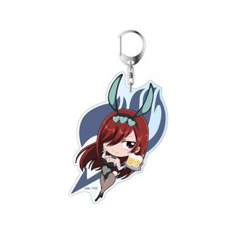 Móc Khóa Dây Xích Bằng acrylic Dễ Thương Cho Xe Hơi