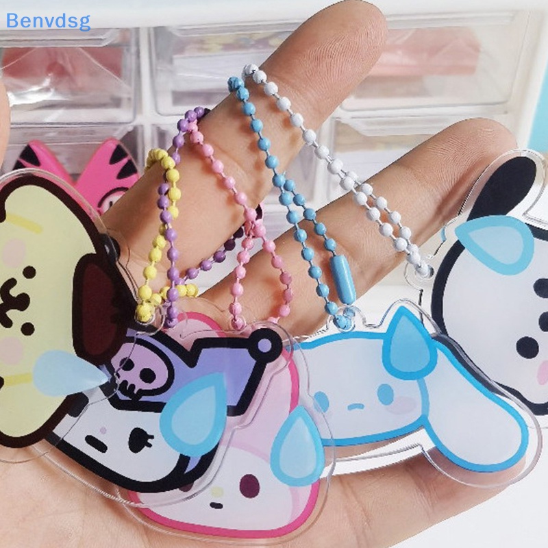 Benvdsg > Móc Chìa Khóa Acrylic Hình Sanrio Kuromi Hello Kitty Purin Pachacco Dễ Thương