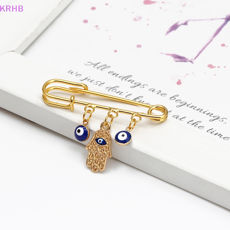 Ghim Cài Áo Hình Mắt Quỷ May Mắn Thời Trang Cho Nam Nữ Mới