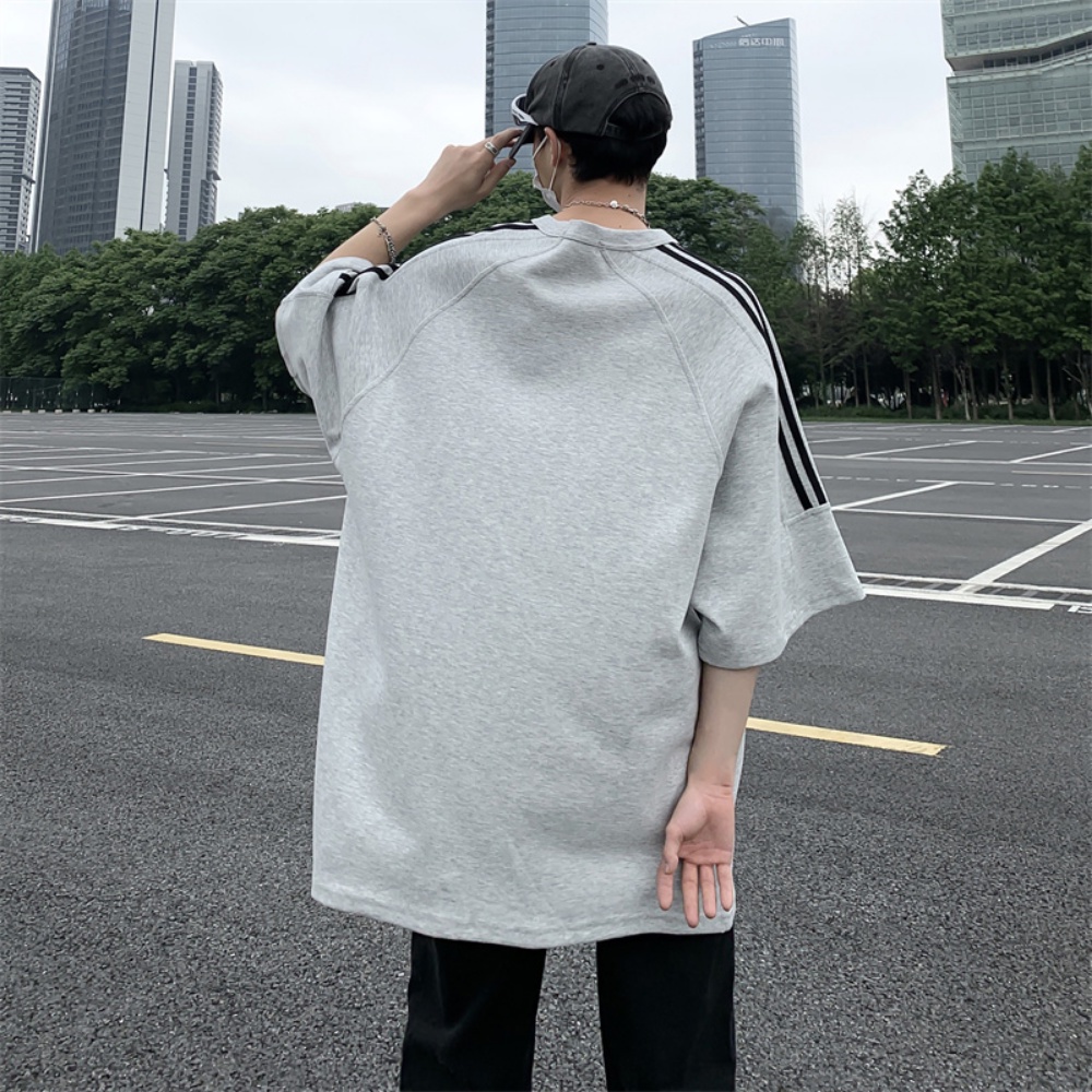 Áo Thun Tay Ngắn Phong Cách Âu Mỹ Thời Trang Mùa Hè Cho Nam 320g 7 Điểm