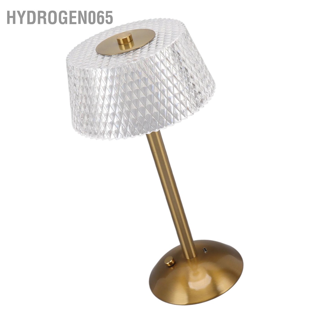 Hydrogen065 Đèn Bàn Acrylic Ngủ LED Mờ Vô Cấp Kèm Cáp USB Dành Cho Trẻ Em Phòng Mẫu Giáo Đầu Giường