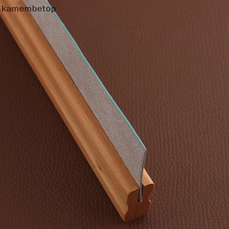 Kẹp Gỗ Trơn Đánh Bóng Cầm Tay Hỗ Trợ Làm Đồ Da Thủ Công DIY