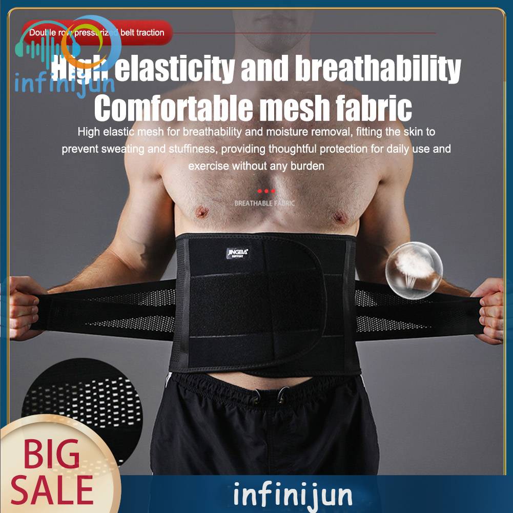 Đai Đeo Hỗ Trợ Nâng Tạ Trọng Lượng Nhẹ Điều Chỉnh Được Hỗ Trợ Cột Sống