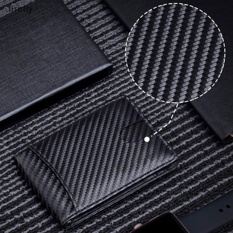 Ví Da Thật Dáng Ôm Có Kẹp Tiền RFID Phía Trước Cho Nam [firefly]