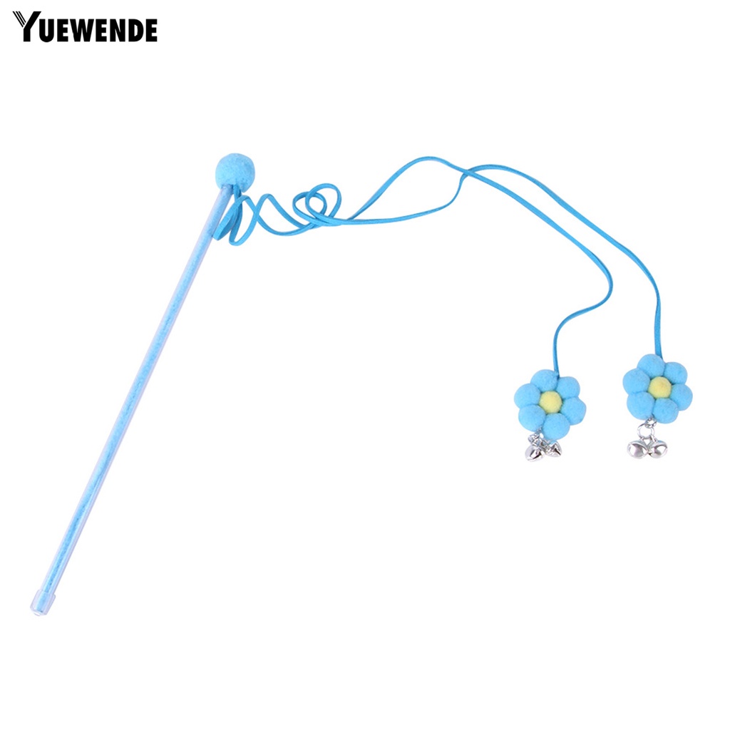 Gậy Đồ Chơi Tương Tác Với Mèo Cưng YQ.E Tay Cầm Mềm Mại Thoải Mái Chống Rách Giảm Căng Thẳng Vui Nhộn