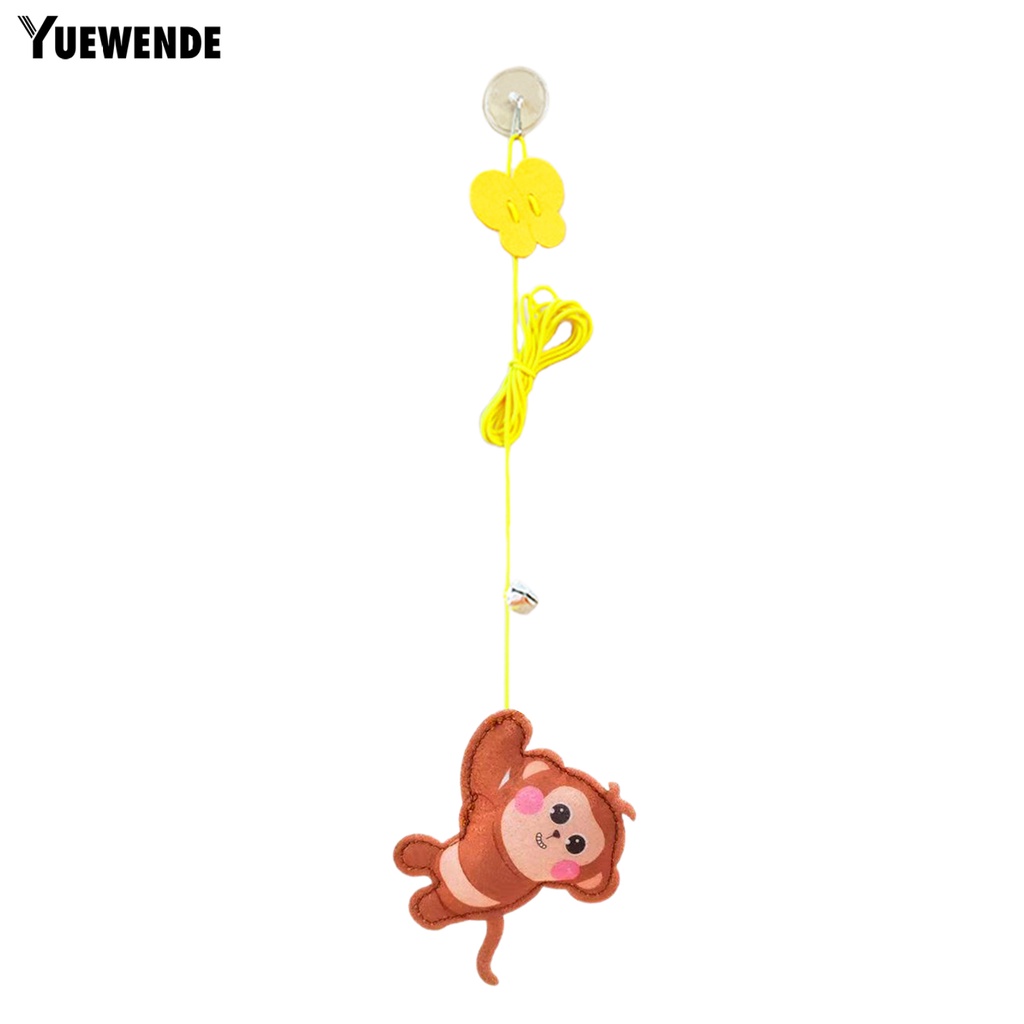 Yq.e Đồ Chơi Gậy Treo Cửa Bằng Nỉ Mềm Mại Đàn Hồi Chống Rách Giảm Căng Thẳng Vui Nhộn Dành Cho Mèo Cưng Trong Nhà