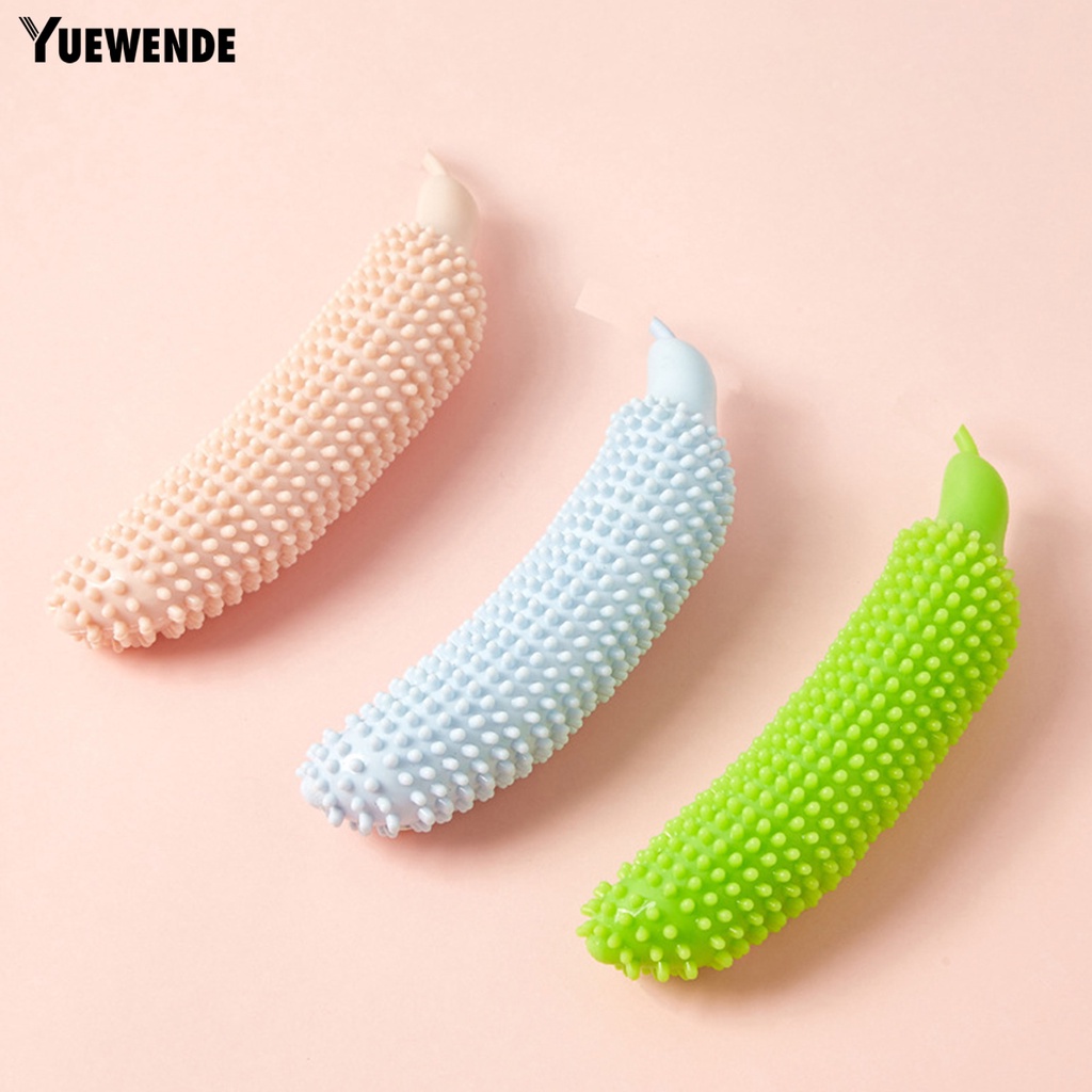 Yq.e Đồ Chơi Gặm Hình Dưa Leo Bằng TPE Chống Cắn Làm Sạch Răng Cho Thú Cưng