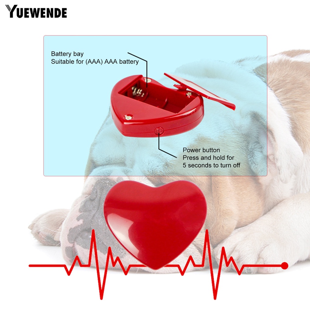 Đồ Chơi Nhồi Bông Hình Nhịp Tim Dễ Thương Chống Cắn Cho Thú Cưng