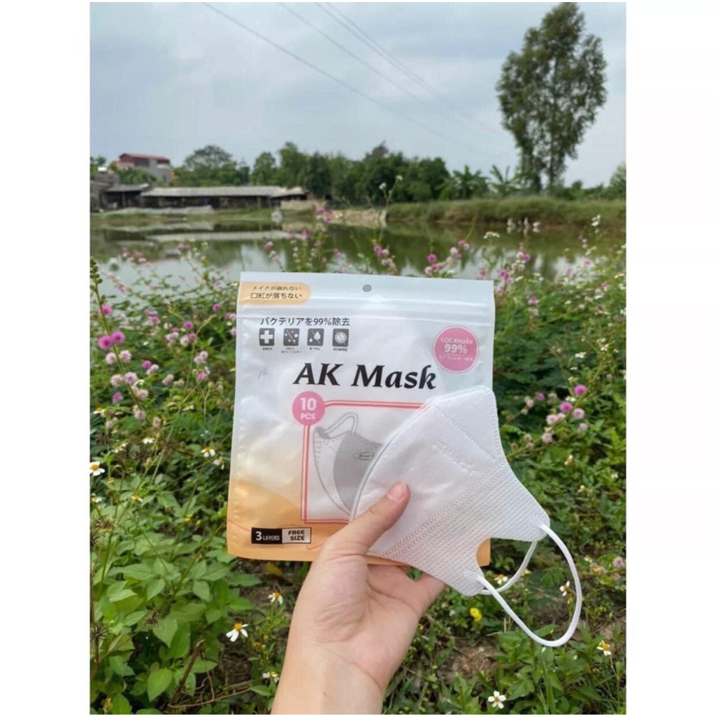 KHẨU TRANG 5D AK MASK gói 10 cái