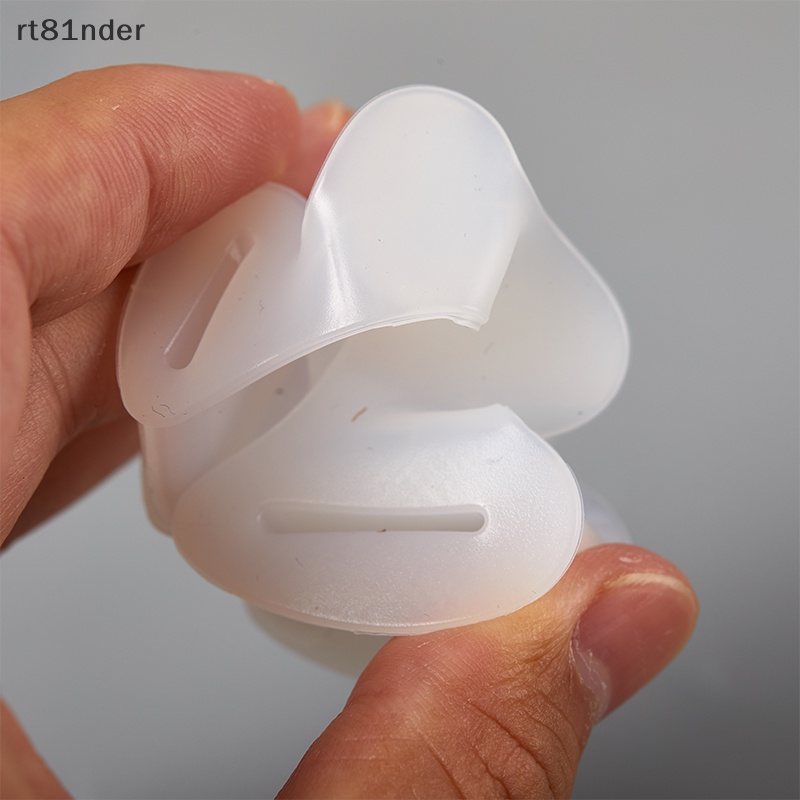 1 Cặp Đệm Silicone Cứng Chỉnh Hình Ngón Chân Cái 3 Lỗ