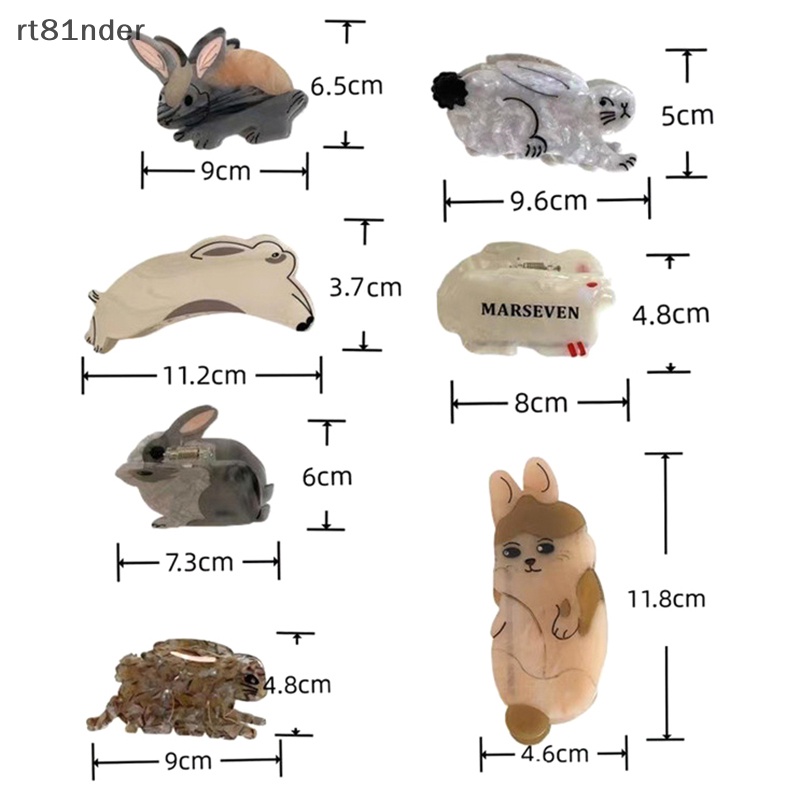 Kẹp Tóc Hình Tai Thỏ Dễ Thương Cho Nữ
