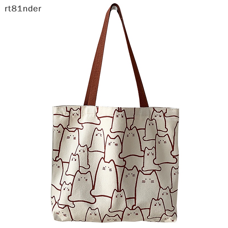 Túi Xách Tay Bằng Vải Canvas Thiết Kế Thời Trang Dành Cho Nữ