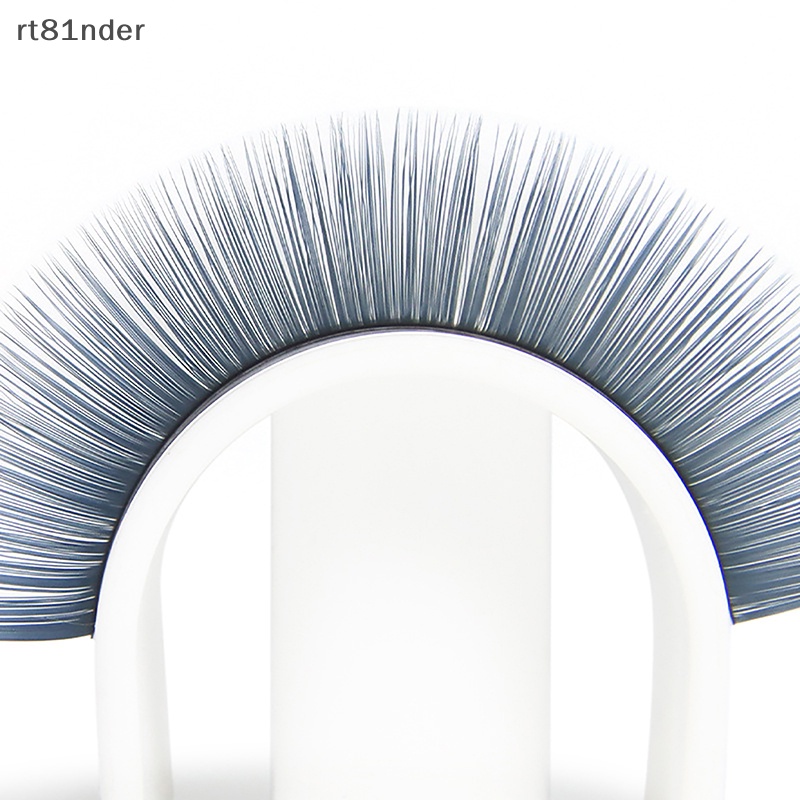 Hộp Lông Mi Giả Bằng Lụa Cong Màu Sắc rt