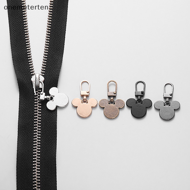 Rten Set 5 Dây Khóa Kéo Có Thể Tháo Rời Đa Năng Họa Tiết Hoạt Hình Cho Túi Đi Học