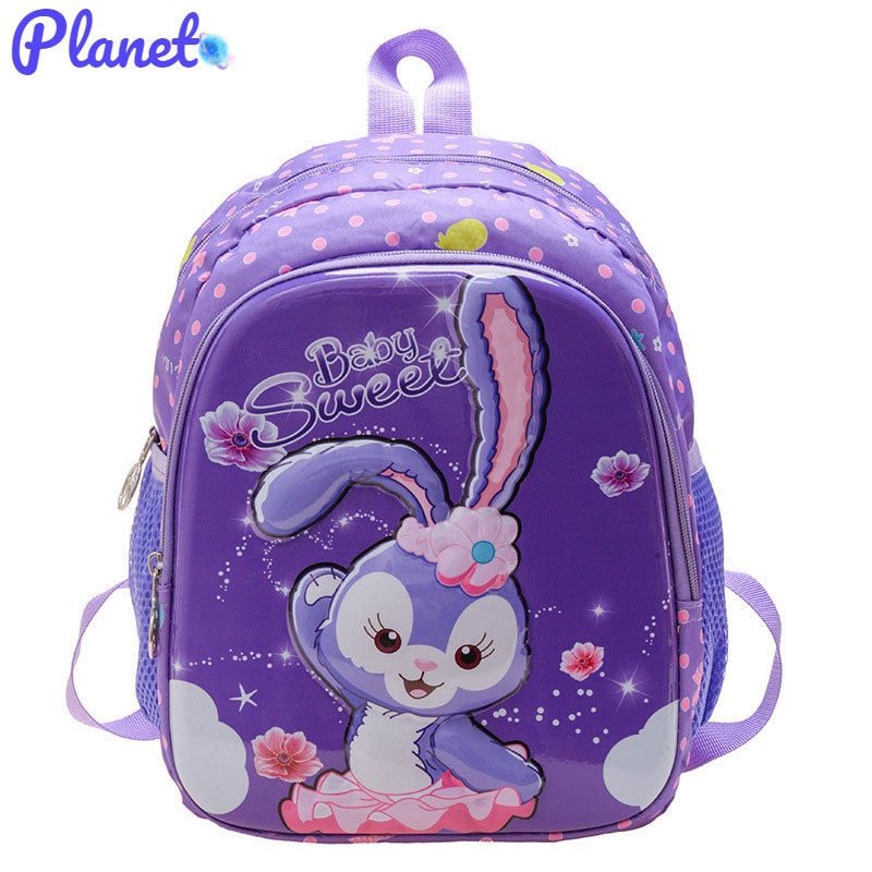 Planet Ba Lô Học Sinh Tiểu Học Giảm Trọng Tài Phong Cách ins Mới Cho Bé Gái Mẫu Giáo Chống Thấm Nước