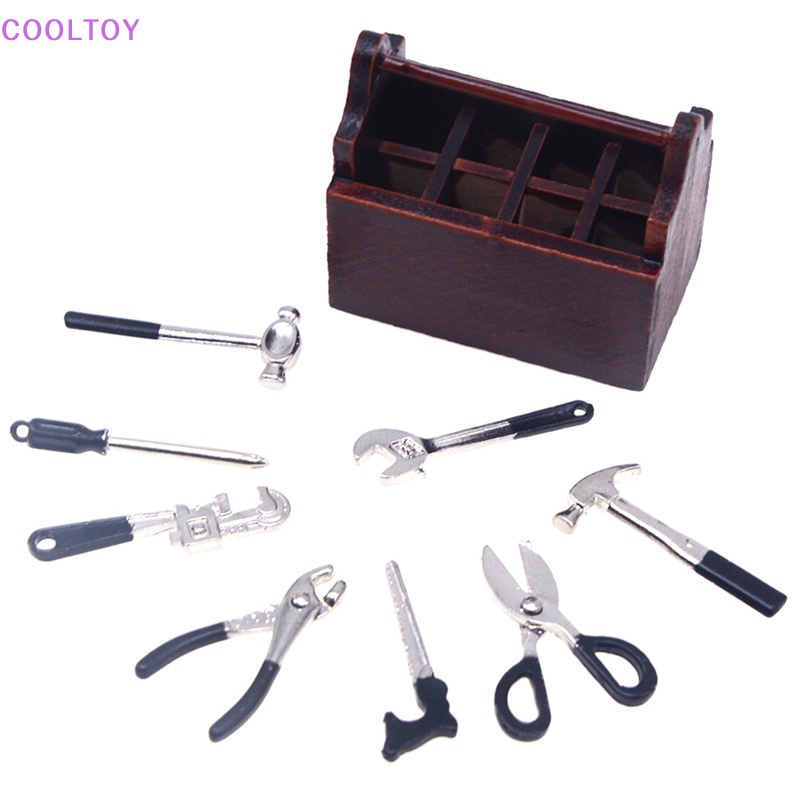 1 Bộ Dụng Cụ Sửa Chữa Nhà Búp Bê 1: 12