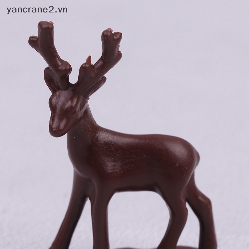 Mô Hình Hươu Cao Cổ Mini Phụ Kiện Trang Trí Nhà Búp Bê 2.vn