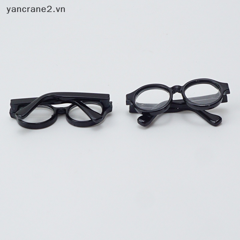 Mắt Kính Mini Trong Suốt Dễ Thương Trang Trí Nhà Búp Bê {yancrane2.vn} {YAN2}