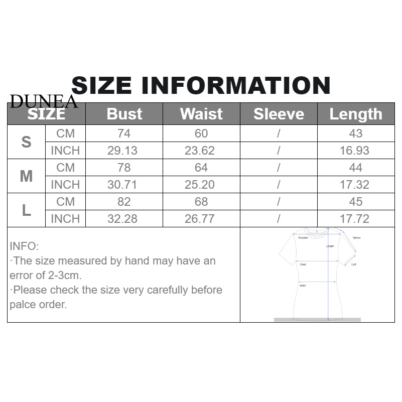 DUNEA Áo Tank Top Sát Nách Màu Sắc Tương Phản In Chữ Thời Trang Cho Nữ