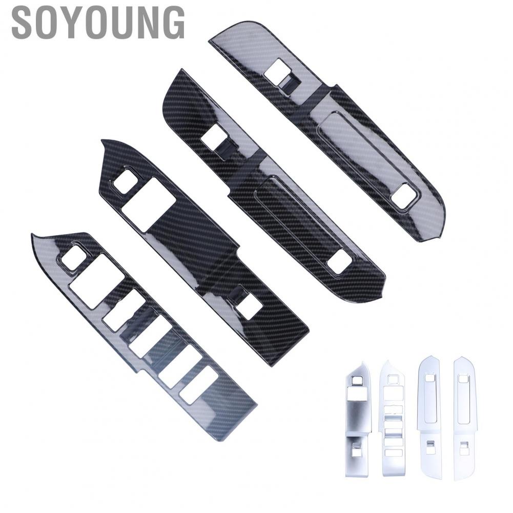 Soyoung Window Switch Panel Trim Frame Decoration Fit for Land Rover Defender 2020-2021 RHD