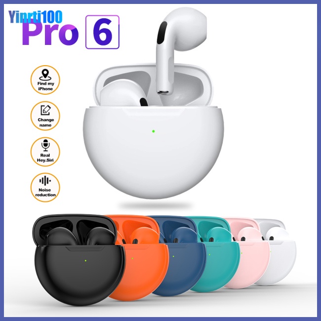 Tai Nghe Nhét Tai Thể Thao Không Dây Yinrti Tws Có Micro Cho Iphone Air Pro 6