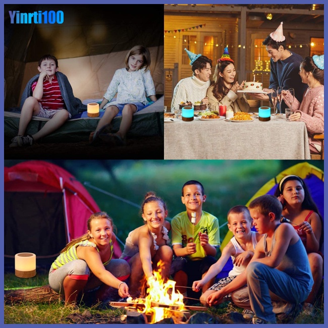 Đèn Ngủ Rgb Nhiều Màu Sắc Có Điều Khiển Từ Xa Tiện Dụng