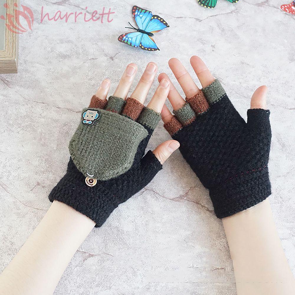 Găng tay hở ngón thời trang mùa thu dành cho bé trai 7-15 tuổi