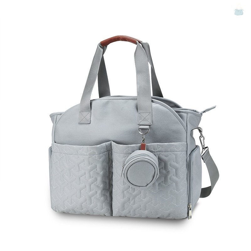 Túi Tote Đựng Tã Em Bé Đa Năng Chống Thấm Nước Sức Chứa Lớn Kiểu Dáng Sành Điệu (b7w
