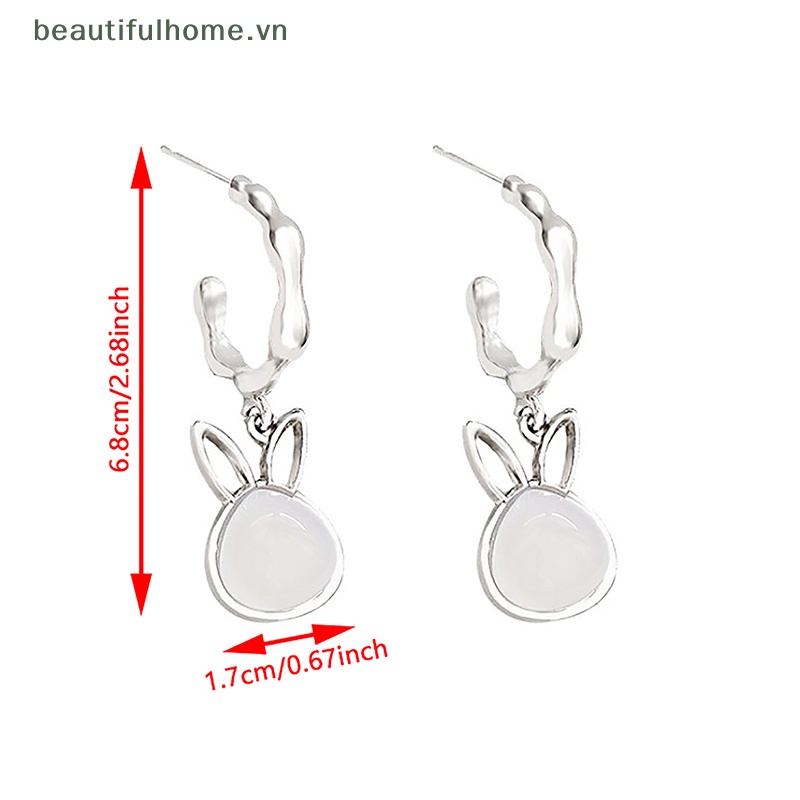 Bông Tai Hình Thỏ Thời Trang Dành Cho Nữ