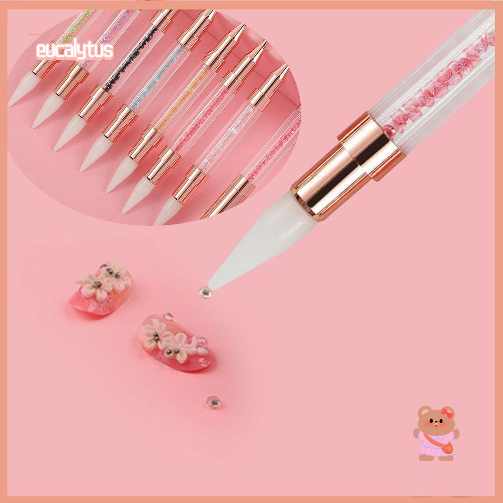Bút Sáp Tự Dính Lấp Lánh Trang Trí Móng Tay