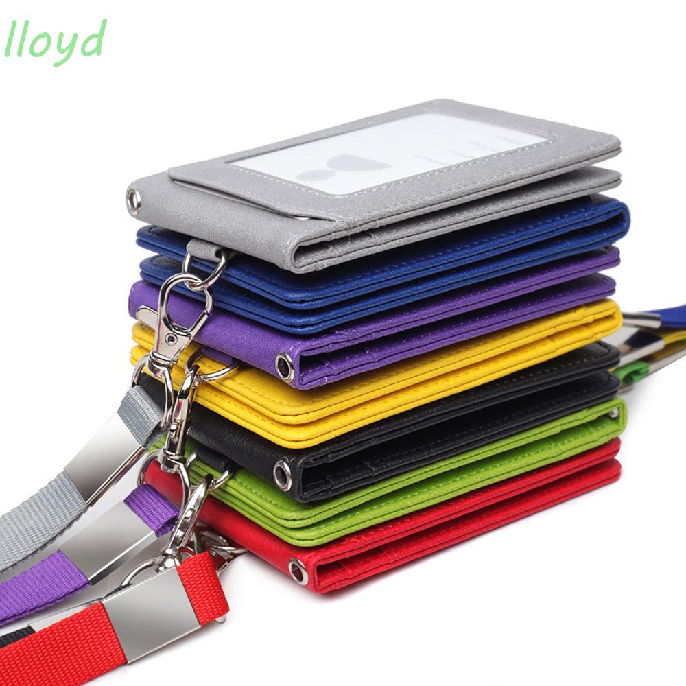 Lloyd Vỏ Bọc Thẻ Xe Buýt Kèm Dây Đeo Cổ Có Thể Gấp Gọn Cho Nữ Sinh