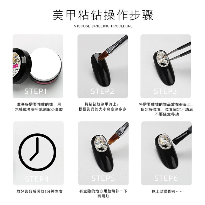 Phụ Kiện Trang Trí Móng Tay Hình Nơ Đính Đá Lấp Lánh Xinh Xắn